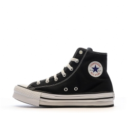 All Star Baskets Montantes Noires Femme Converse