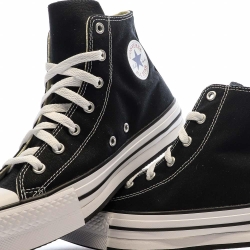 All Star Baskets Montantes Noires Femme Converse