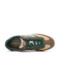 Baskets Vert Foncé/Beige Femme Teddy Smith 120235
