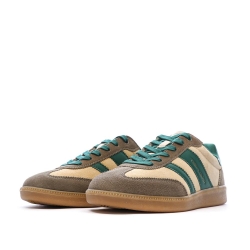Baskets Vert Foncé/Beige Femme Teddy Smith 120235