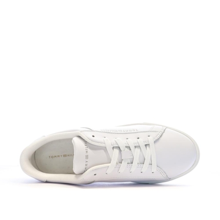 Baskets Blanches Femme Tommy Hilfiger Essential Court