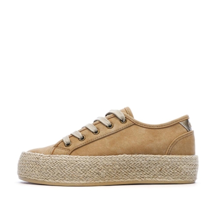Baskets Taupe Femme Chattawak Summer
