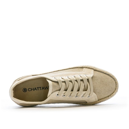 Baskets Sable Femme Chattawak Paco