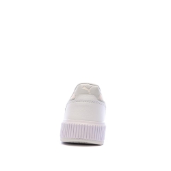 Baskets Blanc/Rose/Gris Femme Puma Carina Mia