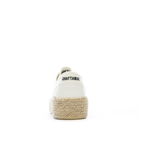 Baskets Blanches Femme Chattawak Paco