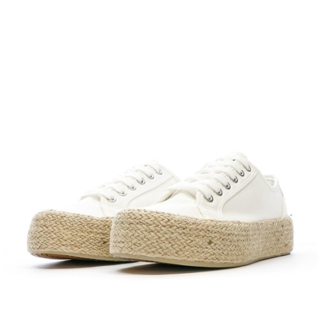 Baskets Blanches Femme Chattawak Paco
