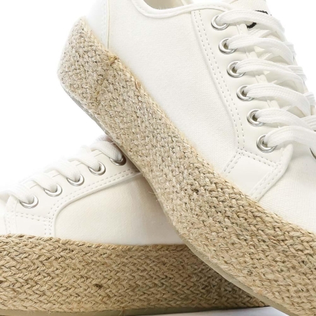 Baskets Blanches Femme Chattawak Paco