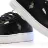 Baskets Noires Femme US Polo ASSN For Everyday