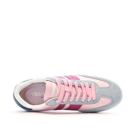 Baskets Rose/Bleu Femme Teddy Smith 120132