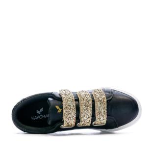 Baskets Noir Femme Kaporal Tippy