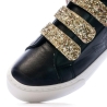 Baskets Noir Femme Kaporal Tippy
