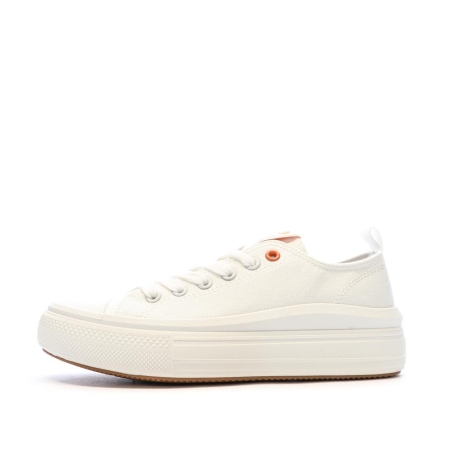 Baskets Basses Blanches Femme Refresh Lona
