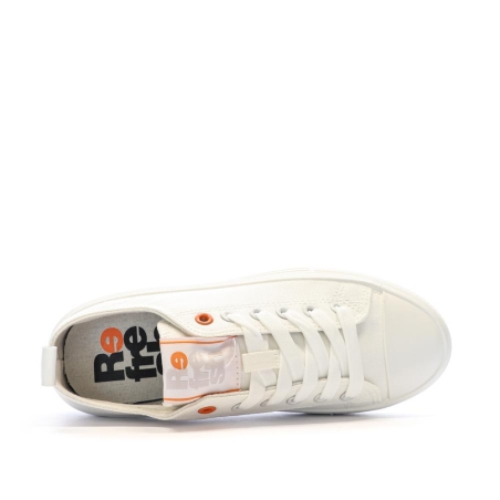 Baskets Basses Blanches Femme Refresh Lona