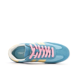Baskets Turquoise/Rose Femme Teddy Smith 120132