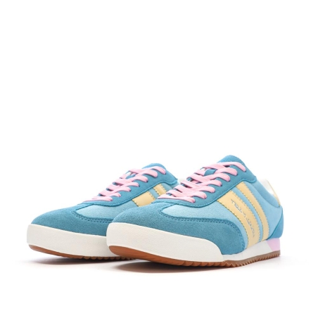 Baskets Turquoise/Rose Femme Teddy Smith 120132