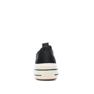 Baskets Basses Noires Femme Refresh Lona