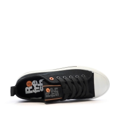Baskets Basses Noires Femme Refresh Lona