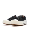 Baskets Basses Noires Femme Refresh Lona