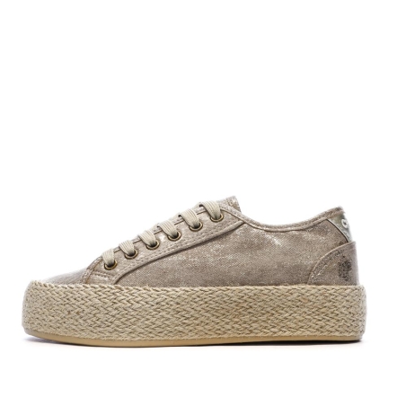 Baskets Marron Femme Chattawak Summer Camel