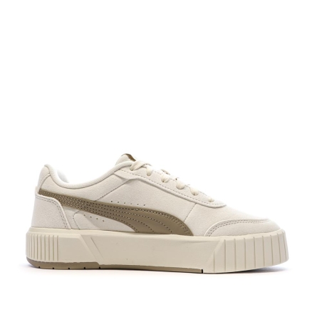 Baskets Beiges/Taupe Femme Puma Carina Mia