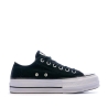 Baskets Plateforme Noires Femme Converse Ox