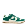 Baskets Blanche/Verte Femme Nike Dunk
