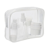 Kit accessoires de voyage 18x5x13 cm 5five Transparent