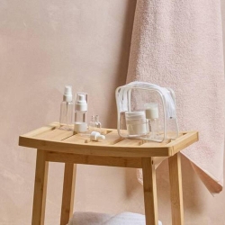 Kit accessoires de voyage 18x5x13 cm 5five Transparent