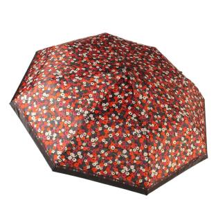 Parapluie noir imprimé fleuri Femme LULU CASTAGNETTE