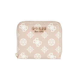 Portefeuille Rose Femme Guess Laurel Slg Small