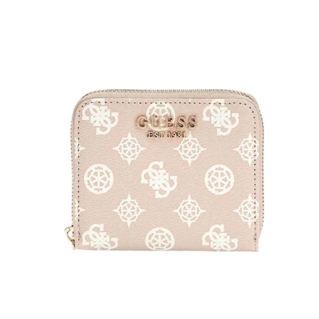 Portefeuille Rose Femme Guess Laurel Slg Small