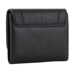 Portefeuille Noir Femme Kaporal LANA