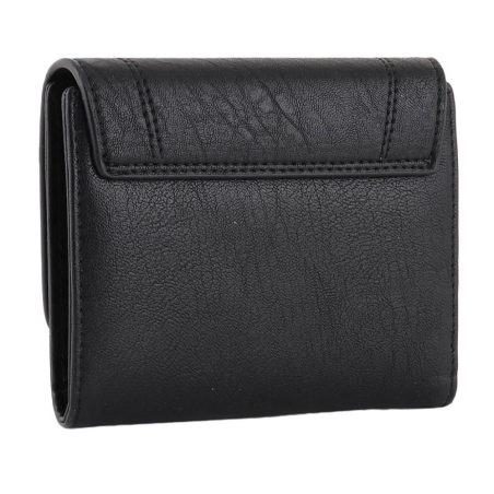 Portefeuille Noir Femme Kaporal LANA