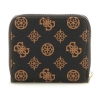 Portefeuille Marron Femme Guess Laurel Slg Small