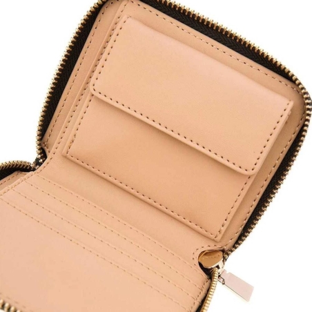 Portefeuille Marron Femme Guess Laurel Slg Small