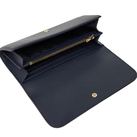 Portefeuille Bleu Foncé Tommy Hilfiger Flag