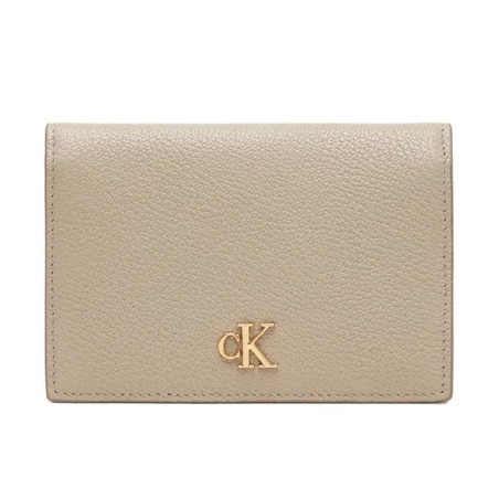 Porte Cartes Beige Femme Calvin Klein Jeans Min Monogram