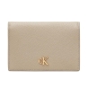 Porte Cartes Beige Femme Calvin Klein Jeans Min Monogram