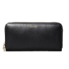Portefeuille Noir Femme Calvin Klein Jeans Ck Large Zip