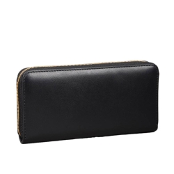 Portefeuille Noir Femme Calvin Klein Jeans Ck Large Zip