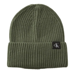 Bonnet Kaki Femme Calvin Klein Jeans Beanie