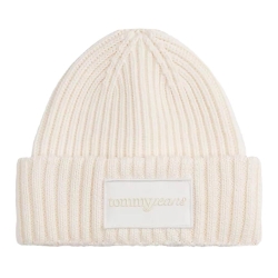 Bonnet Blanc Femme Tommy Hilfiger Pima Flag