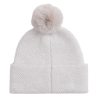 Bonnet Gris Femme Tommy Hilfiger Th Pom Pom