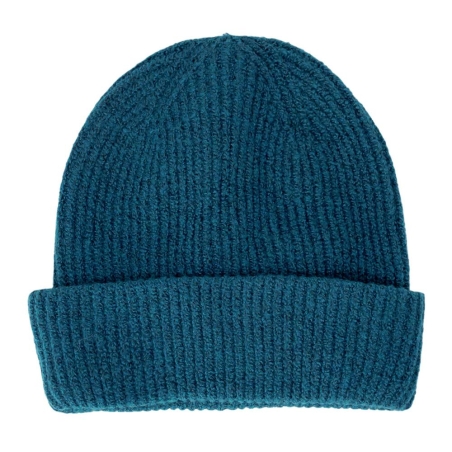 Bonnet Bleu Femme Vila Beanie