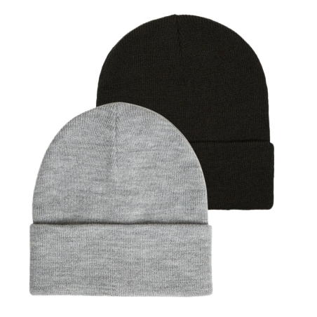 X2 Bonnets Noir/Gris Femme Vero Moda Maran