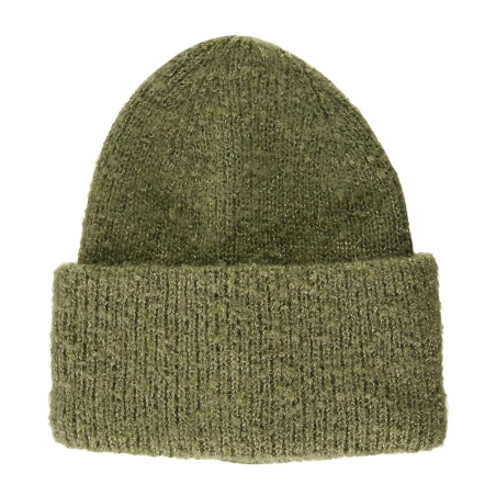 Bonnet Vert Femme Pieces Pyron