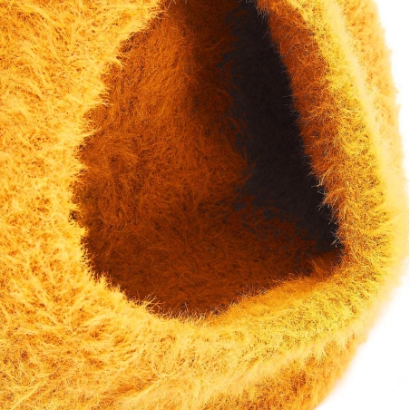 Béret Jaune Femme Vero Moda Plume
