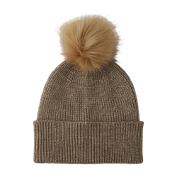 Bonnet Marron Femme Pieces Bina