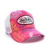 Casquette Rose/Blanche Mixte Von Dutch Xavier