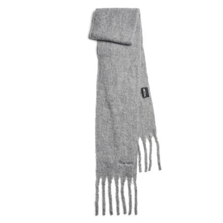 Écharpe Grise Femme Pieces Nilea